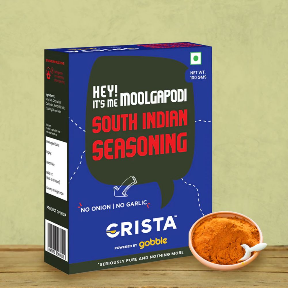 Crista Spices Moolgapodi South Indian Seasoning - Distacart