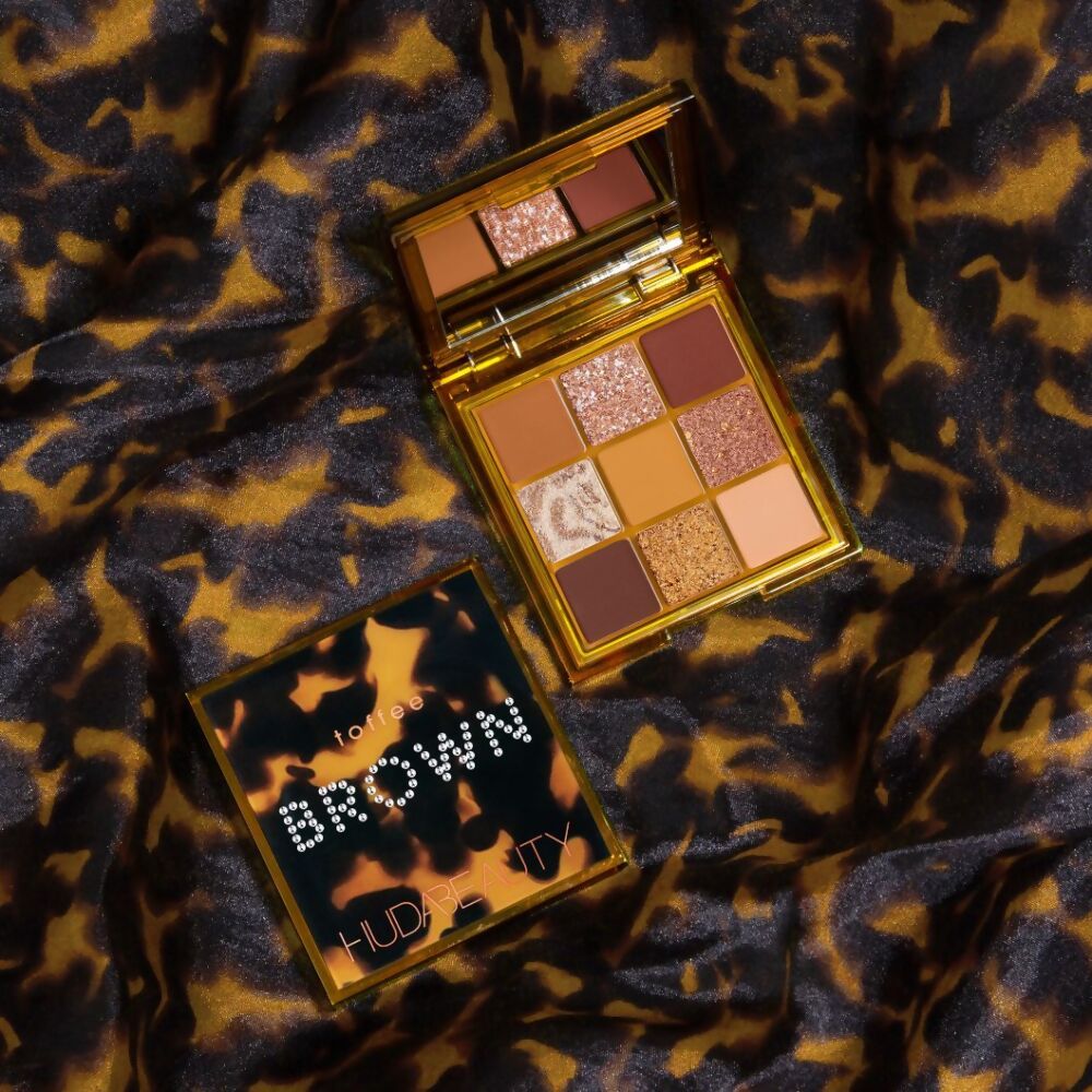 Huda Beauty Brown Obsessions Eyeshadow Palettes - Toffee - Distacart