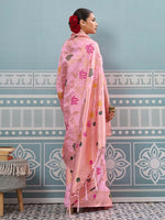 Thumbnail for Astita Light Pink Silk Saree