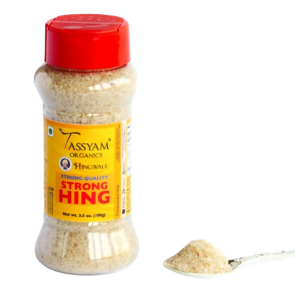 Tassyam Organics Strong Compounded Hing - Dispenser - Distacart