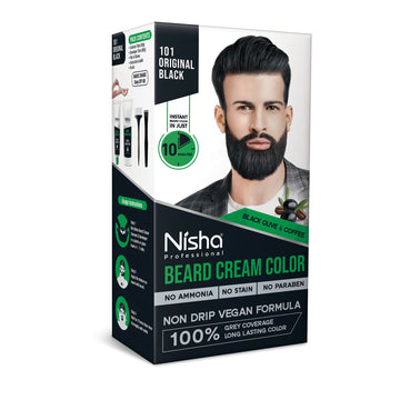 Nisha Beard Colour for Men - Orginal Black - Distacart