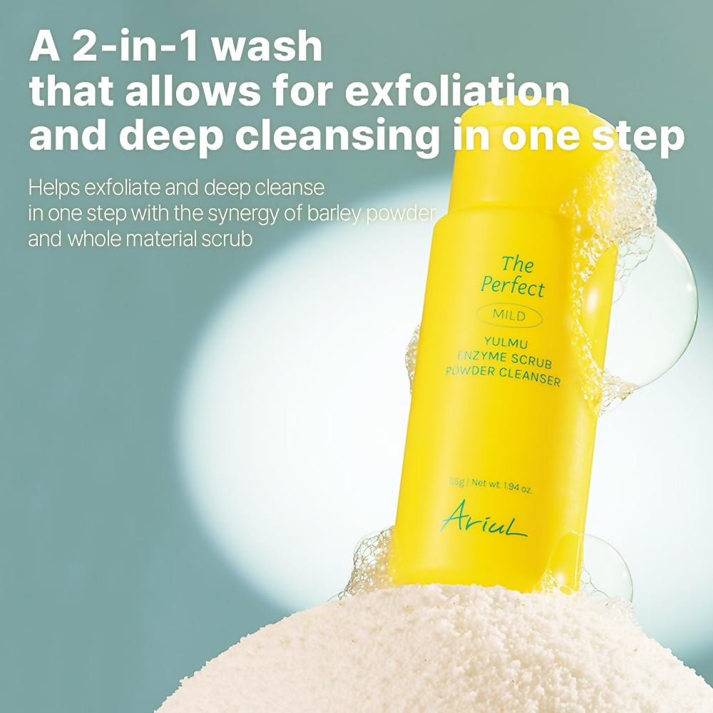 Ariul The Perfect Korea Yulmu Enzyme Scrub Powder Cleanser - Dista