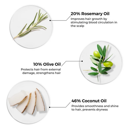 Brillare Rosemary Oil Shots For Visible Hair Growth - Dista