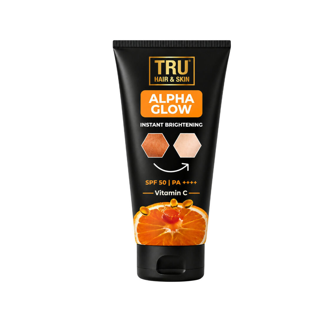 Tru Hair & Skin Alpha Glow Instant Brightening Spf 50 Pa+++ - Dista