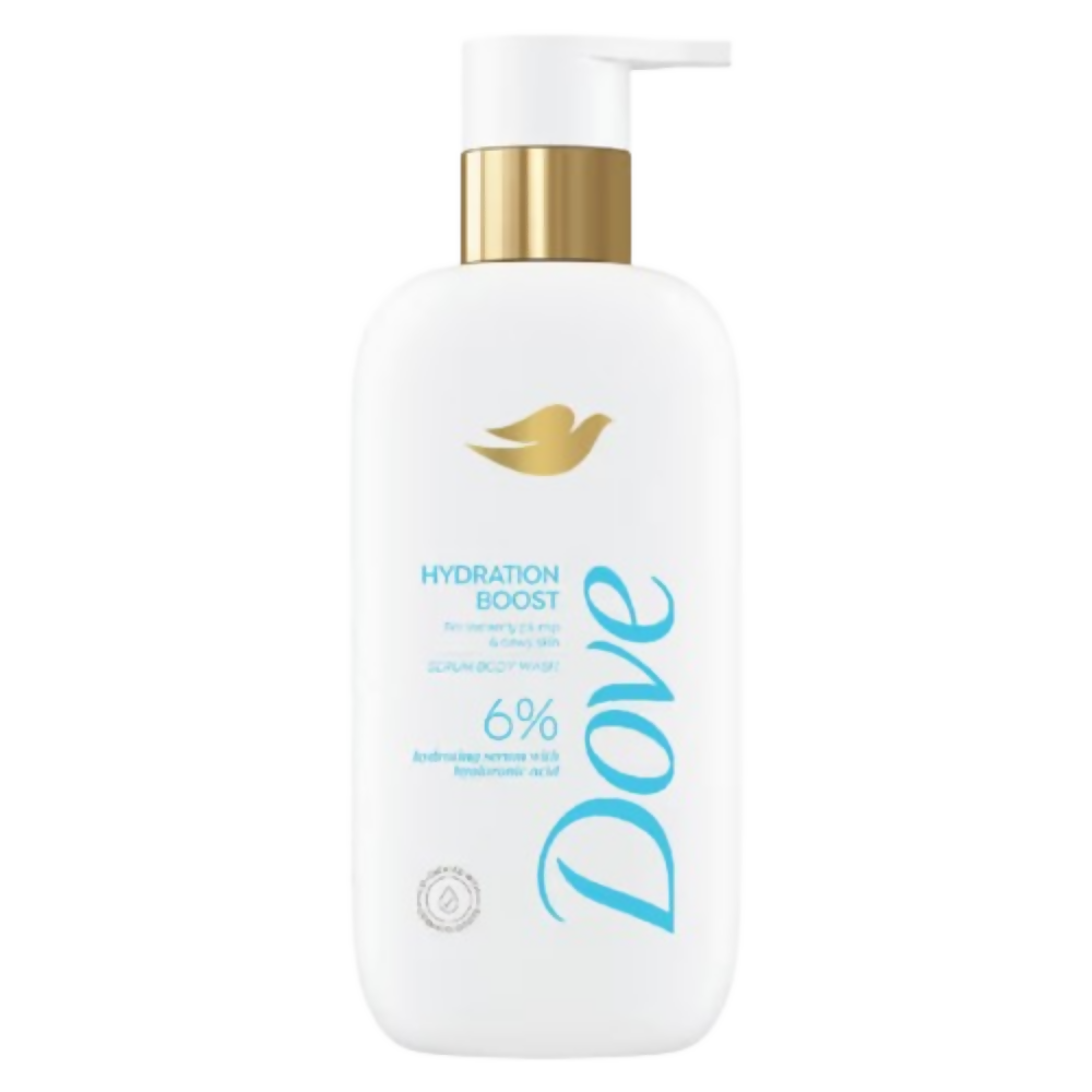 Dove 6% Hydrating Serum With Hyaluronic Acid Hydration Boost Bodywash - Distacart