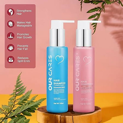 Our Cares Hair Fall Shampoo & Conditioner - Combo - Distacart