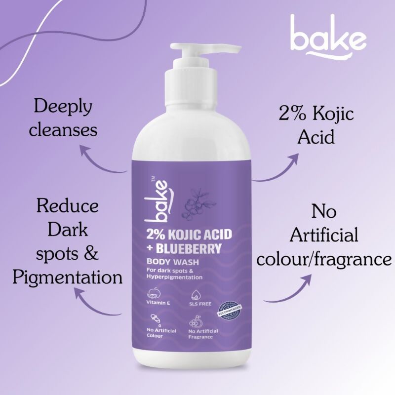 Bake 2% Kojic Acid Body Wash - Distacart