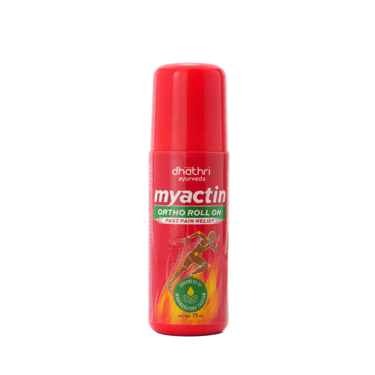 Dhathri Ayurveda Myactin Ortho Roll On For Pain Relief - Distacart
