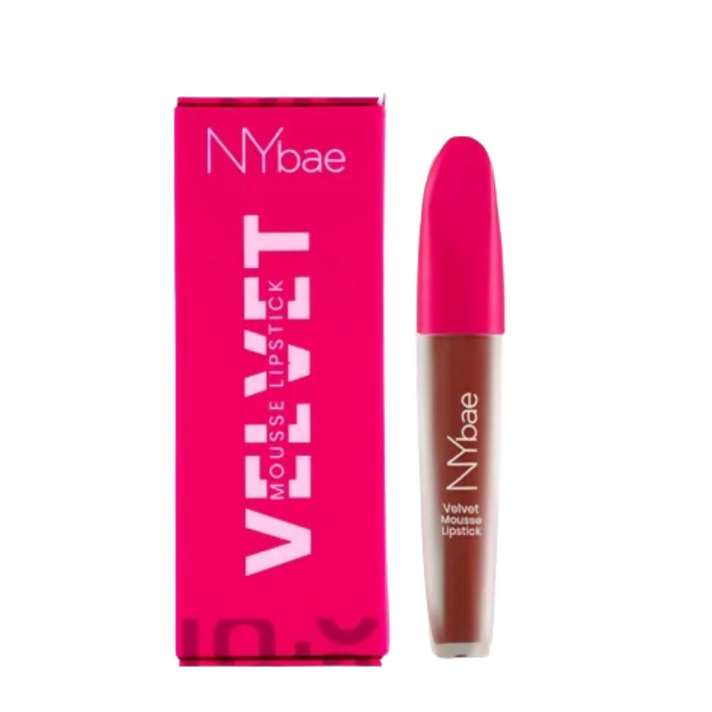 NY Bae Velvet Mousse Liquid Lipstick - Spicy Rust 06