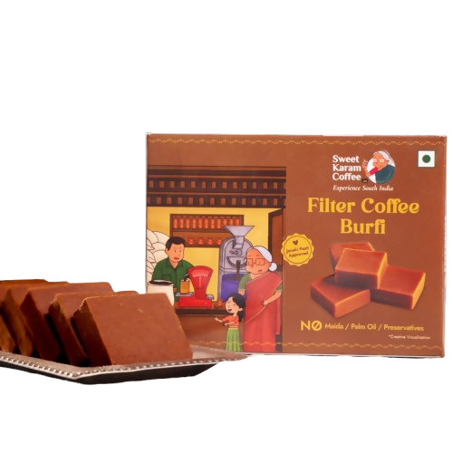 Sweet Karam Coffee Filter Coffee Burfi - Dista