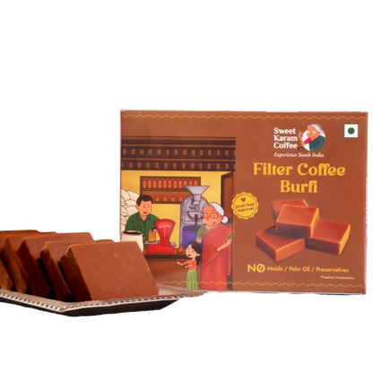 Sweet Karam Coffee Filter Coffee Burfi - Dista