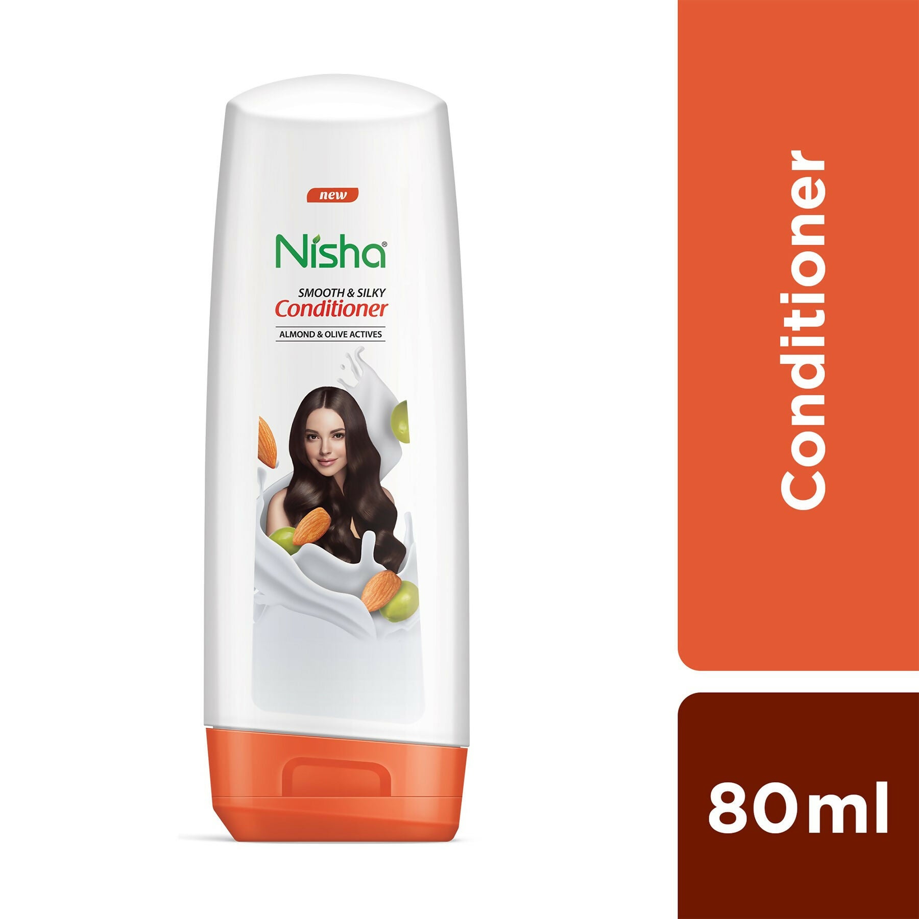 Nisha Conditioner For Women, Almond & Olive Actives, Hair Conditioner - Distacart
