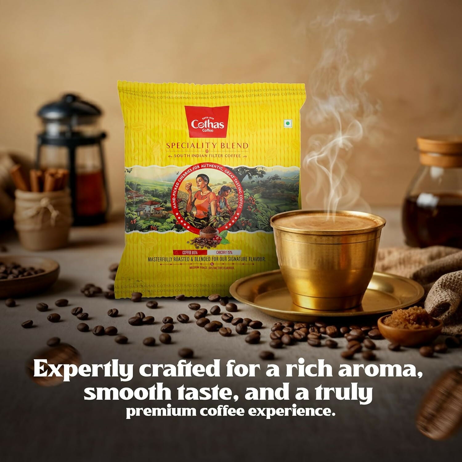 Cothas Coffee – Speciality Blend South Indian Filter Coffee Powder - Distacart