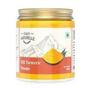 Farm Naturelle Himalayan Turmeric Powder Curcumin-Rich and Pure