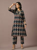 Myshka Women's Multi Printed Cotton Straight Party Kurta Set - Distacart