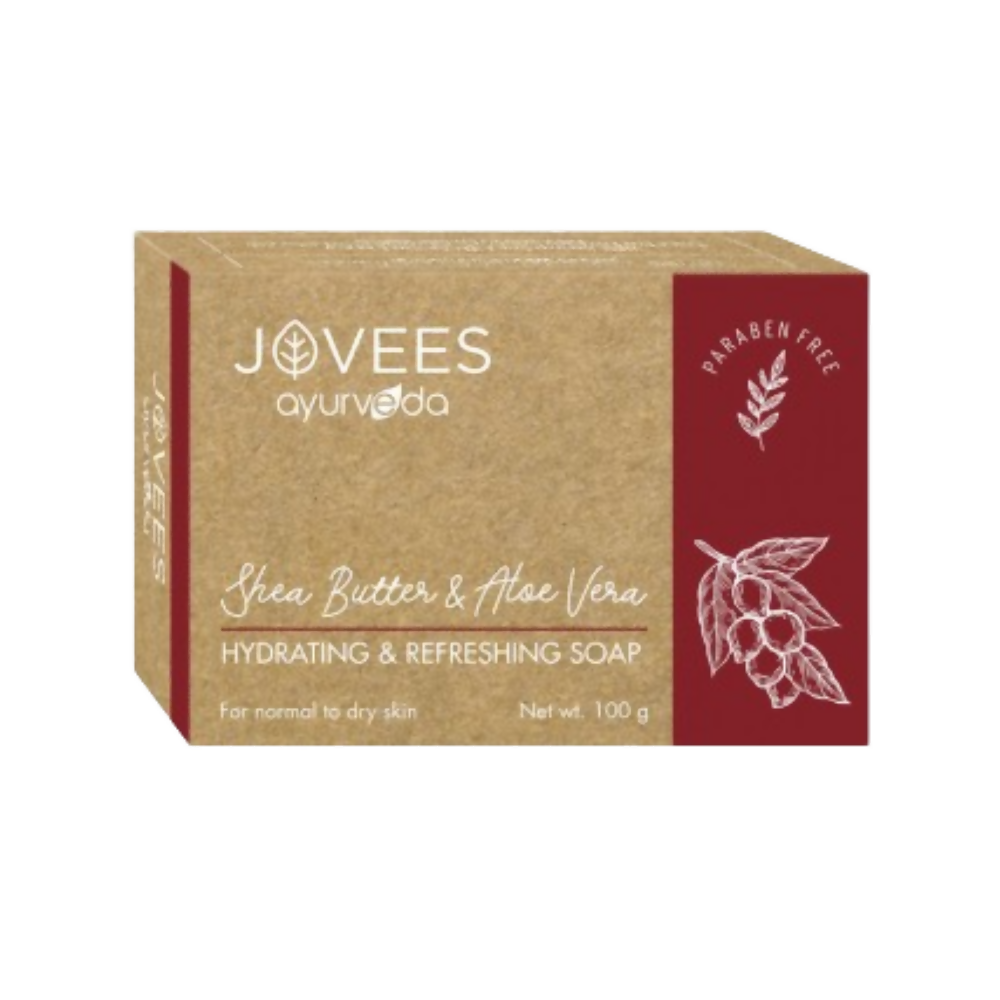 Jovees Shea butter & Aloe Vera Hydrating & Refreshing Soap - Distacart