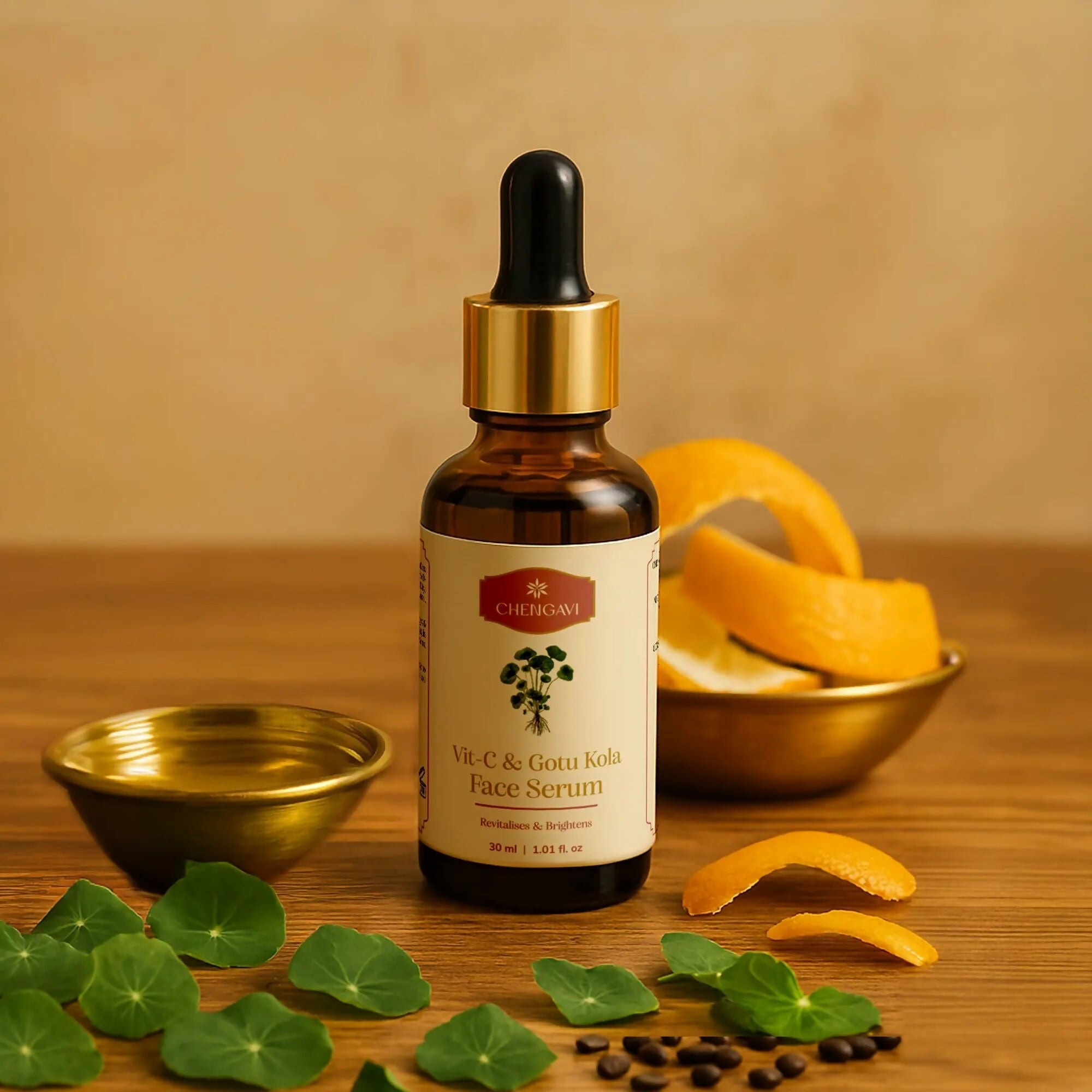 Chengavi Vit-C & Gotu Kola Face Serum - Distacart