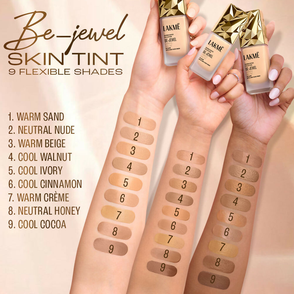 Lakme Absolute Luminous Skin Tint Foundation - Neutral Honey