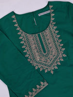 Thumbnail for Ode by House of Pataudi Women Embroidered Straight Kurta - Distacart