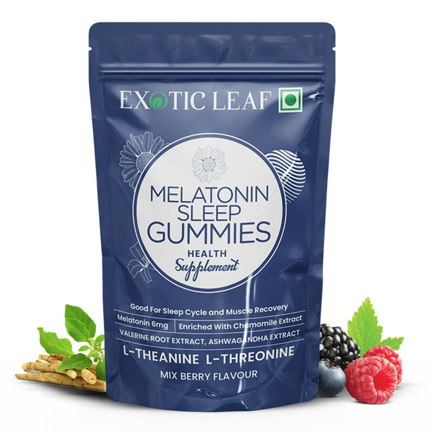 Exotic Leaf Melatonin Gummies - Distacart