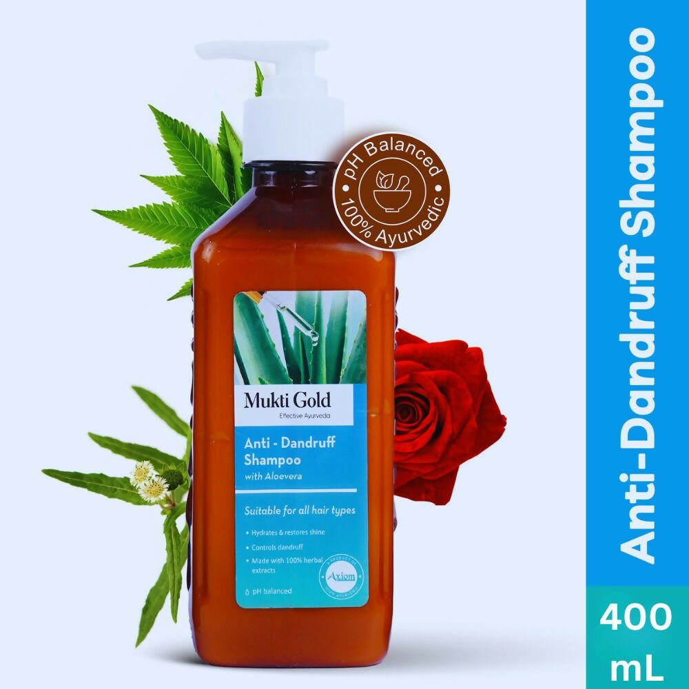 Axiom Mukti Gold Anti Dandruff Shampoo - Distacart