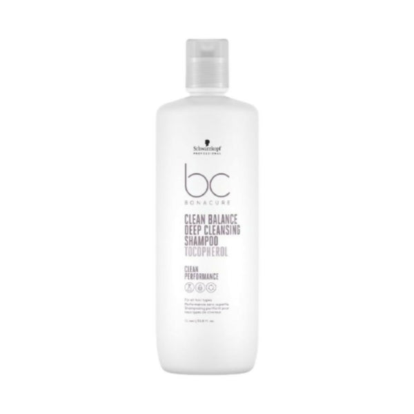 Schwarzkopf Professional Bonacure Clean Balance Deep Cleansing Shampoo with Tocopherol - Distacart