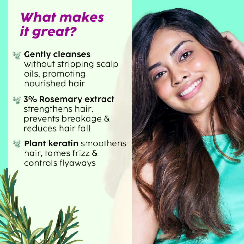PLIX The Plant Fix Rosemary Anti Hairfall Shampoo & Hair Mask - Distacart