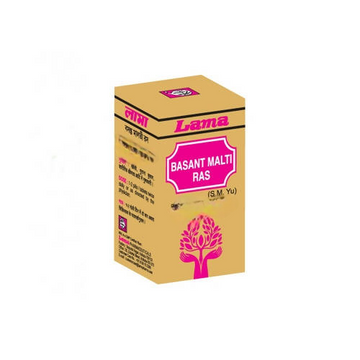 Lama Basant Malti Ras Tablets with Gold - Distacart