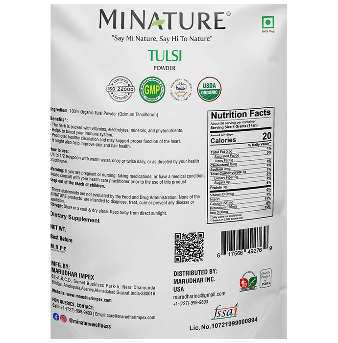 Minature Tulsi Organic Powder