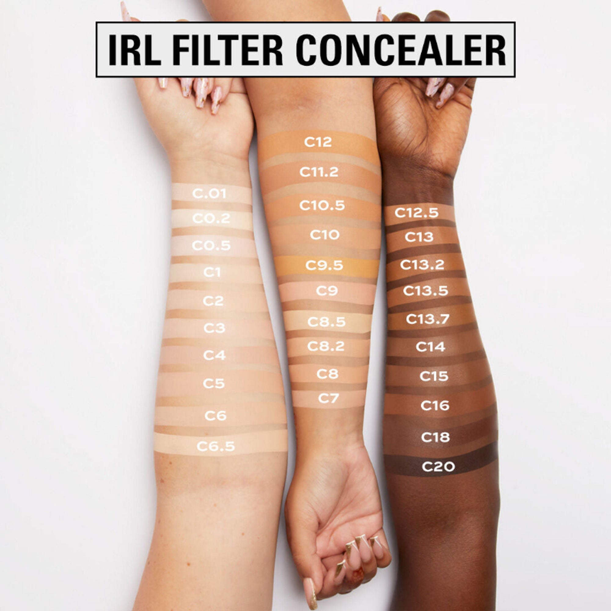 Makeup Revolution IRL Filter Finish Concealer - C8.2 - Distacart