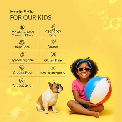 SkinInspired Kidscreen 100% Mineral Sunscreen SPF 50+ PA++++ - Distacart