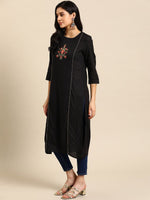 Thumbnail for All About You Women Floral Embroidered Kurta - Distacart