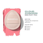 Thumbnail for MORPHE Cloud Cushion Mini Puff Trio - Distacart