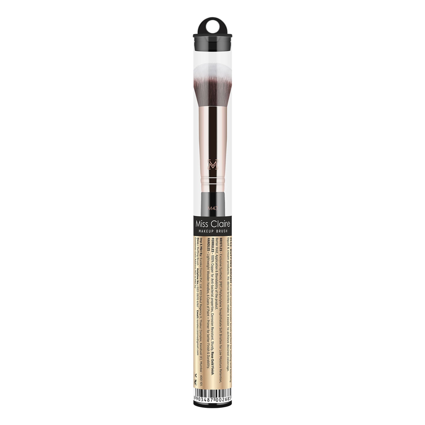 Miss Claire M43 - Buffing Brush - Rose Gold - Distacart