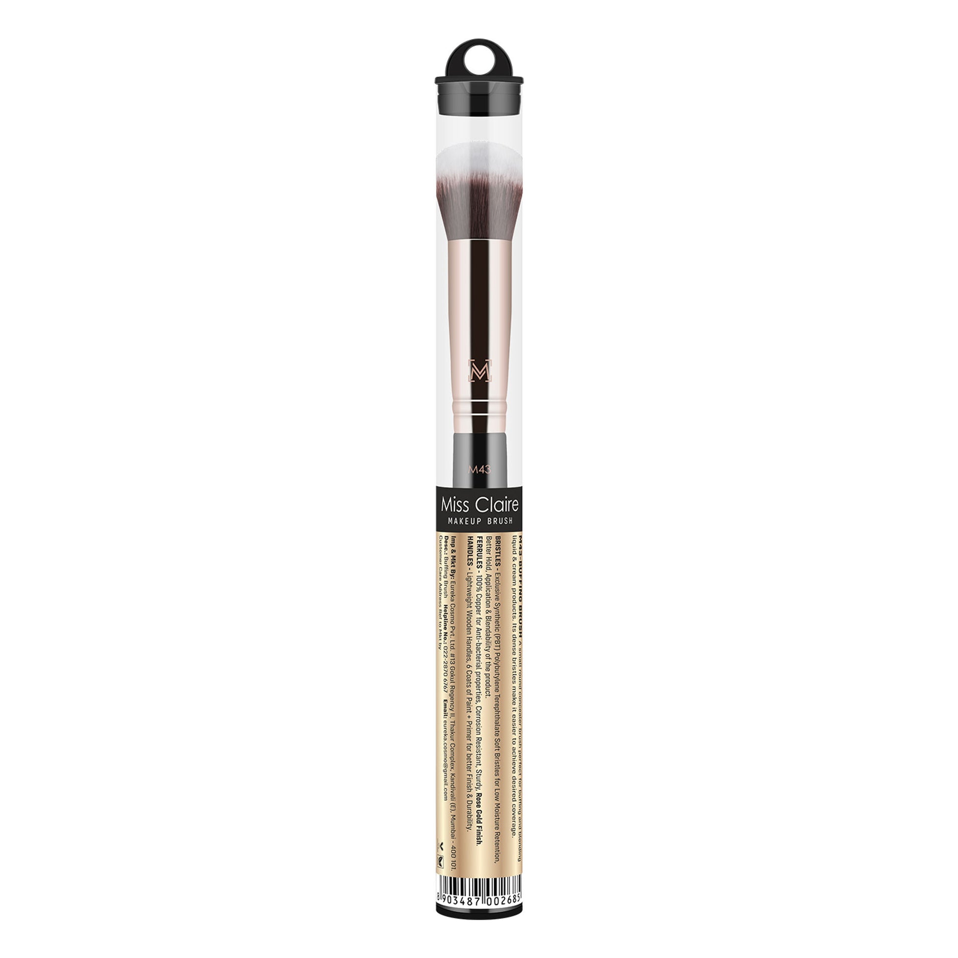Miss Claire M43 - Buffing Brush - Rose Gold - Distacart