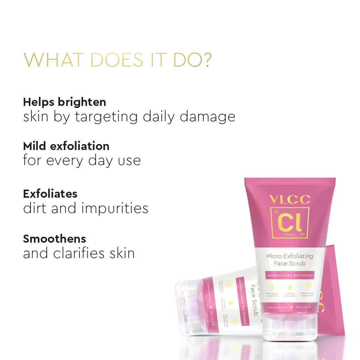 VLCC Clinic Micro Exfoliating Face Scrub - Distacart