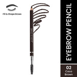 Thumbnail for Swiss Beauty Brow Definer Pencil - 02 Coco Brown