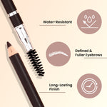 Thumbnail for Swiss Beauty Brow Definer Pencil - 02 Coco Brown - Distacart