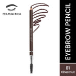Thumbnail for Swiss Beauty Brow Definer Pencil - 01 Chestnut