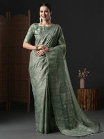 Thumbnail for Anouk Ethnic Motifs Printed Saree - Distacart