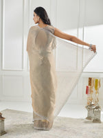 Thumbnail for kasee Embellished Beads and Stones Pure Silk Saree - Distacart