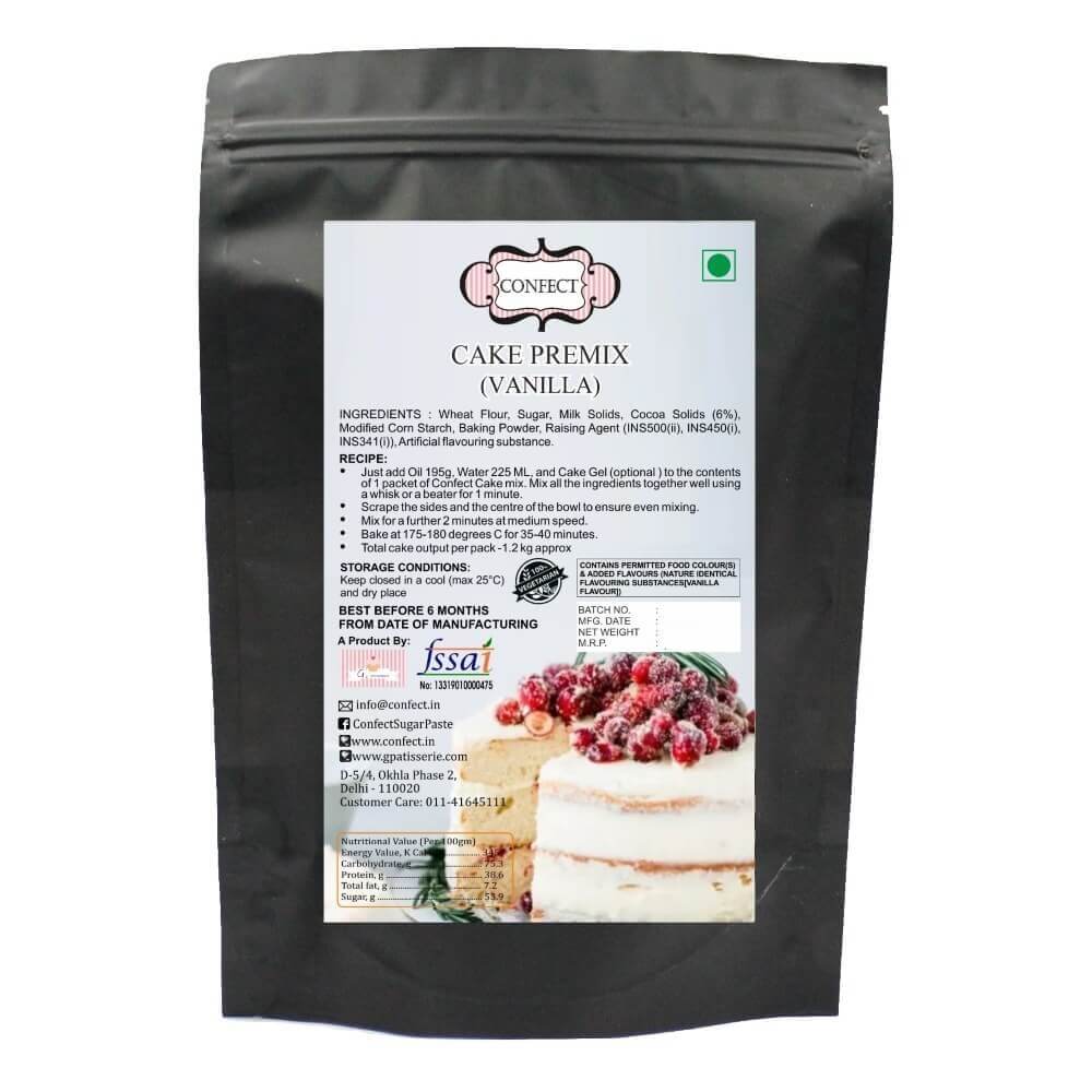 confect vanilla cake premix br b 800 gms b