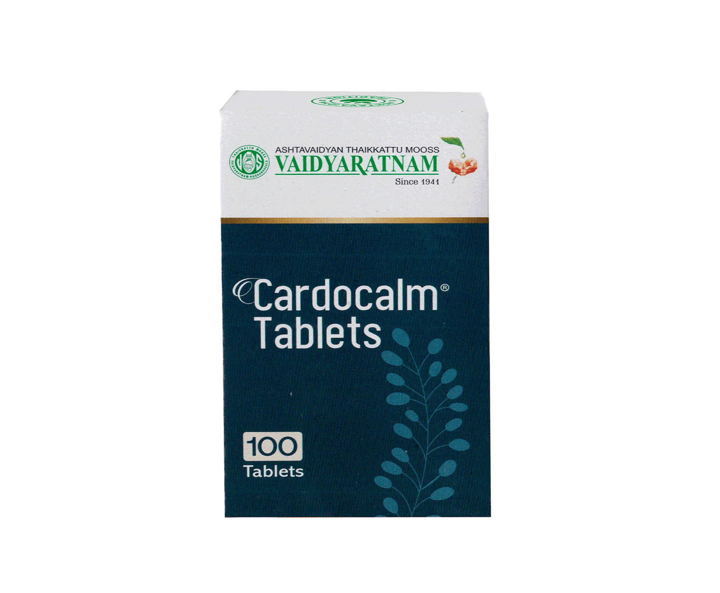 Vaidyaratnam Cardocalm Tablets - Distacart