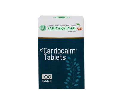 Vaidyaratnam Cardocalm Tablets - Distacart