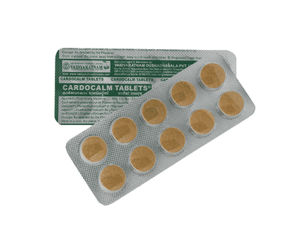 Vaidyaratnam Cardocalm Tablets - Distacart