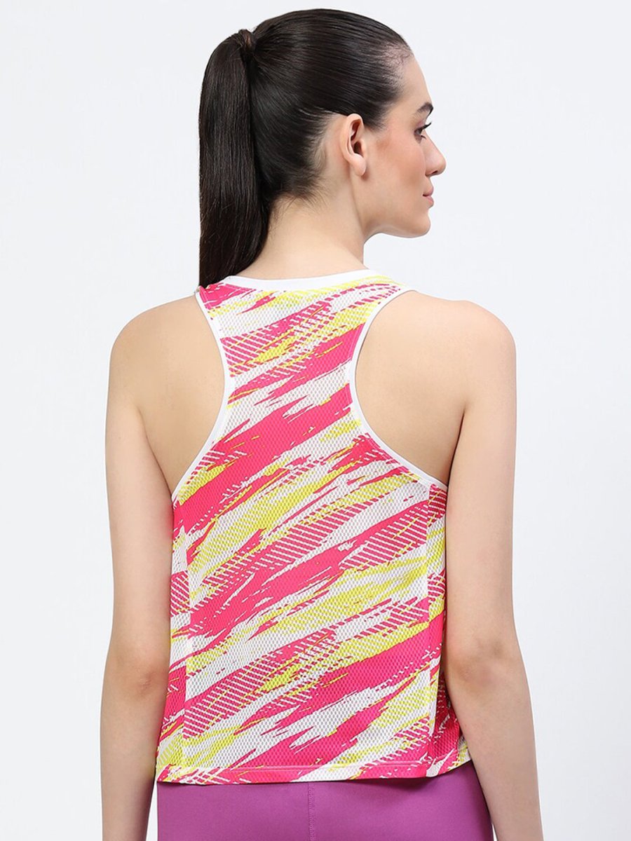 Buy ASICS Women Color Injection Logo Printed T-Shirt Online At Low