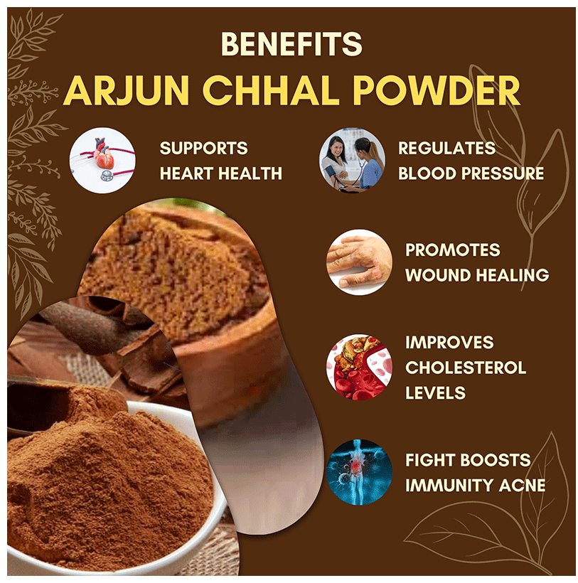Jaived Ayurveda Arjun Chhal Powder