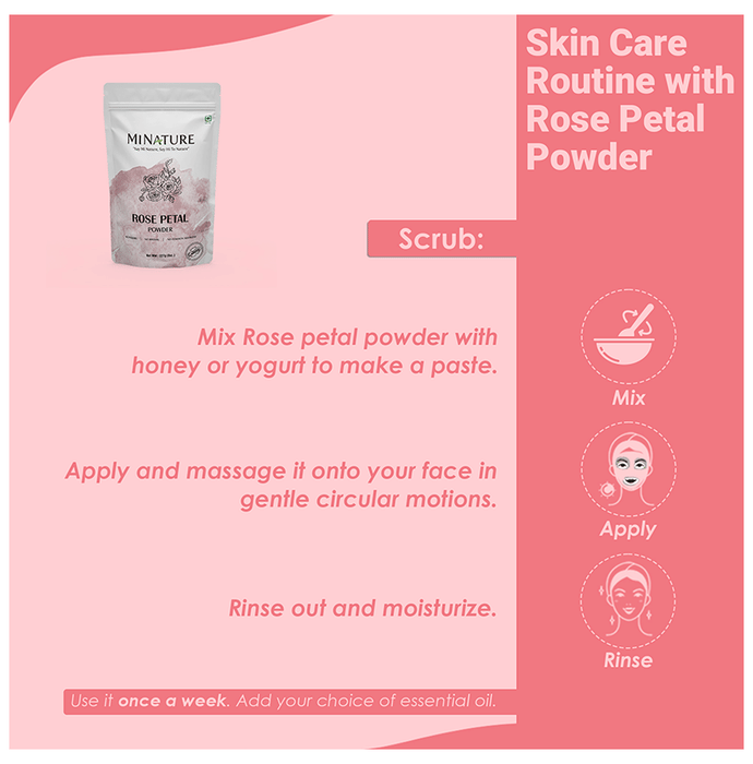 Minature Rose Petal Powder