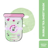 Makeup Revolution Bubble Tea Matcha Tea Bubble Sheet Mask - Matcha Green