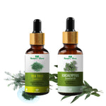 Thumbnail for Nature Glow Herbal Nature Tea Tree & Eucalyptus Essential Oil